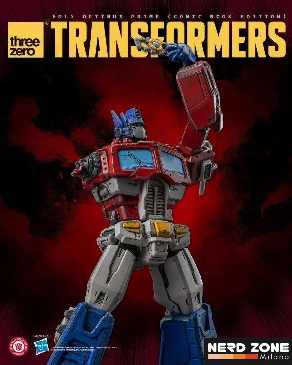PRE ORDINE - THREEZERO - Transformers Mdlx Optimus Prime  (Comic Book Edition) Action Figure