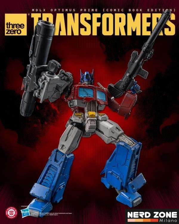 PRE ORDINE - THREEZERO - Transformers Mdlx Optimus Prime  (Comic Book Edition) Action Figure