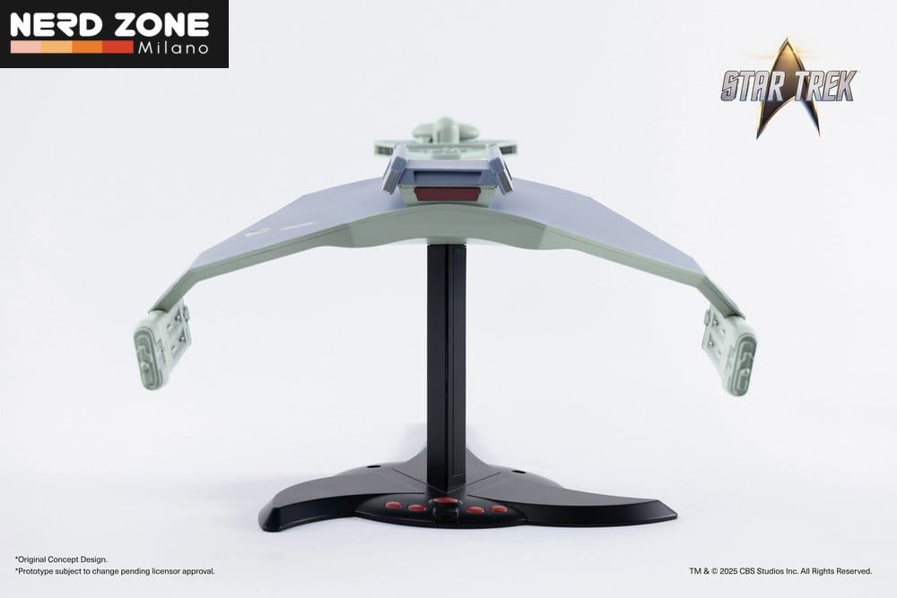 TOMY - Star Trek TOS DieCast Replica 1/350 Klingon D7 Battle Cruiser Original Concept Design heo EU Exclusive 66 cm