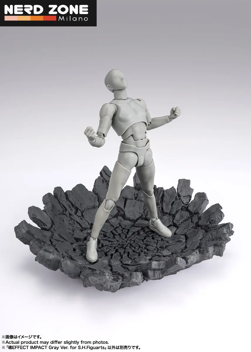 PRE ORDINE - BANDAI - Tamashii Effect Impact Gray X S.h.figuarts