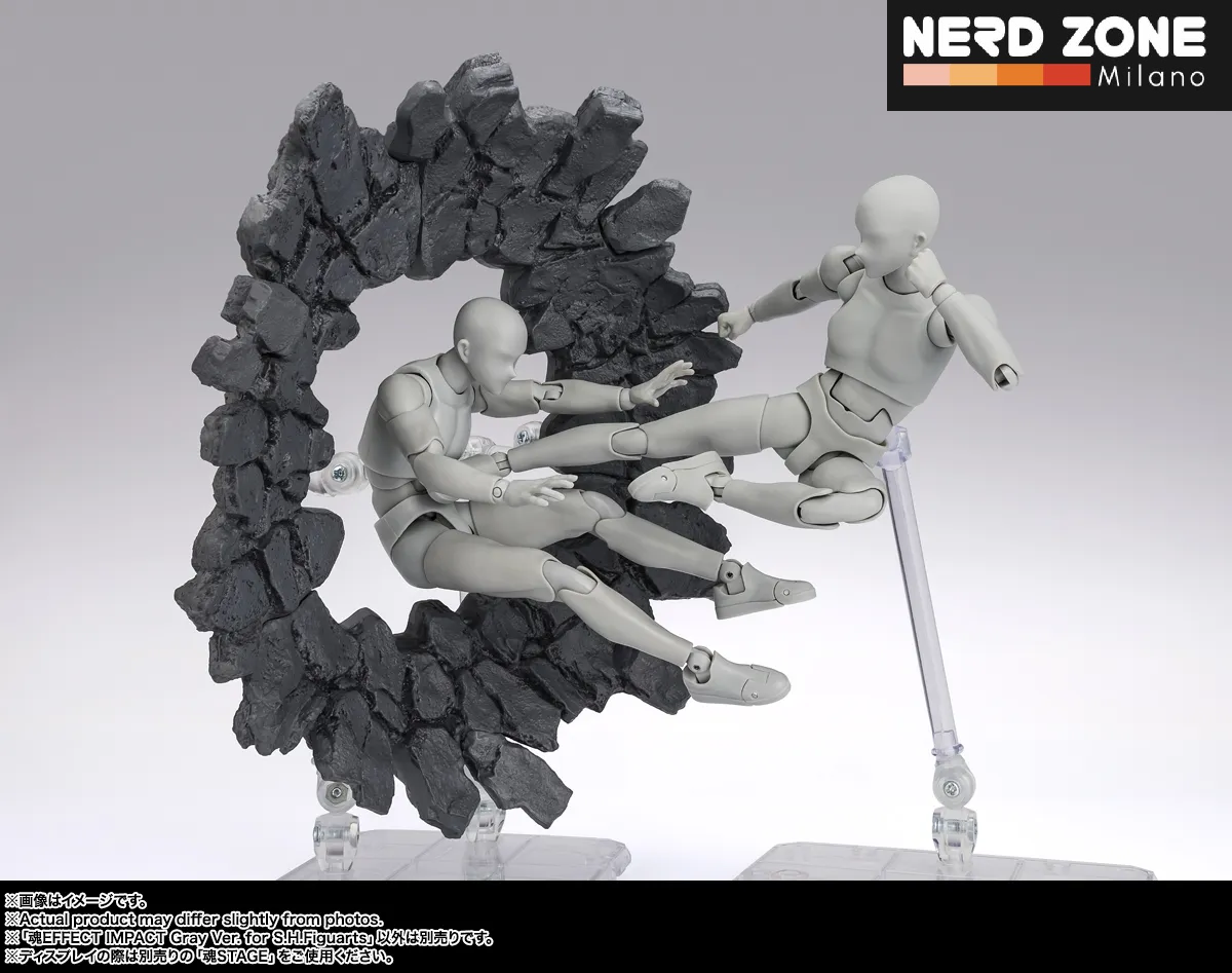 PRE ORDINE - BANDAI - Tamashii Effect Impact Gray X S.h.figuarts