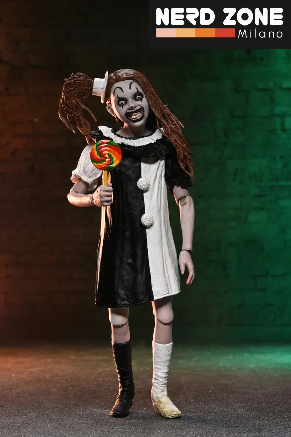 PRE ORDER - NECA - Terrifier 2 Art The Clown & Little Pale Girl Ultimate Af 2-pack
