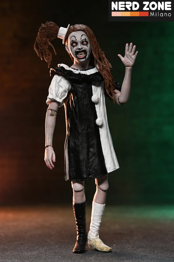 PRE ORDER - NECA - Terrifier 2 Art The Clown & Little Pale Girl Ultimate Af 2-pack