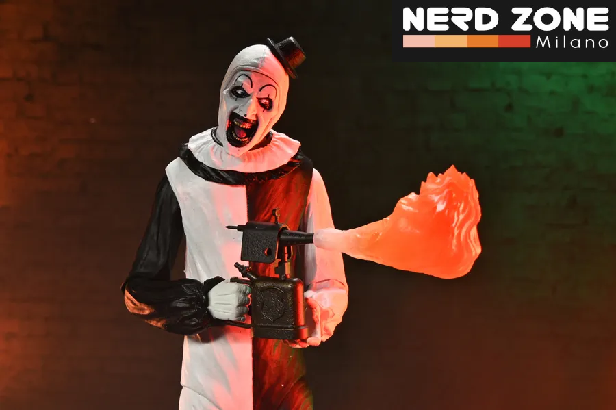 PRE ORDER - NECA - Terrifier 2 Art The Clown & Little Pale Girl Ultimate Af 2-pack