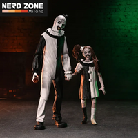 PRE ORDER - NECA - Terrifier 2 Art The Clown & Little Pale Girl Ultimate Af 2-pack