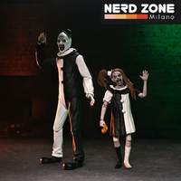 PRE ORDER - NECA - Terrifier 2 Art The Clown & Little Pale Girl Ultimate Af 2-pack