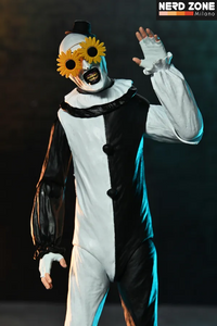 PRE ORDER - NECA - Terrifier 2 Art The Clown & Little Pale Girl Ultimate Af 2-pack