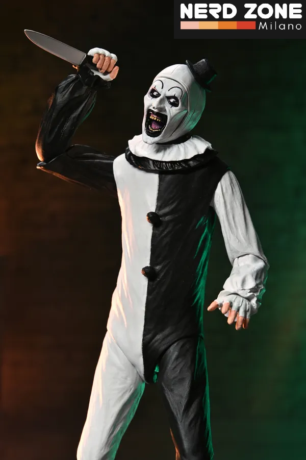 PRE ORDER - NECA - Terrifier 2 Art The Clown & Little Pale Girl Ultimate Af 2-pack