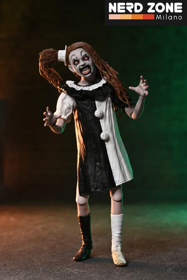 PRE ORDER - NECA - Terrifier 2 Art The Clown & Little Pale Girl Ultimate Af 2-pack