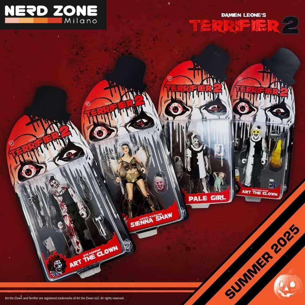 TRICK OR TREAT - Terrifier 2 Action Figure Set (4)