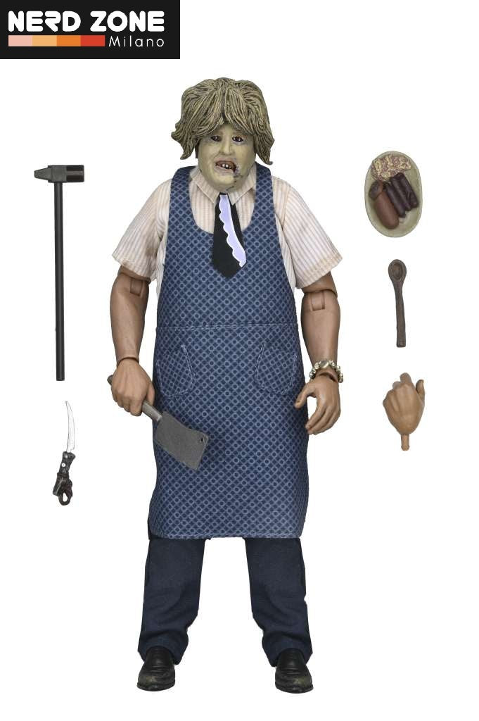 PRE ORDINE - NECA - Texas Chainsaw Massacre Leatherface  Old Lady Mask Clothed Af