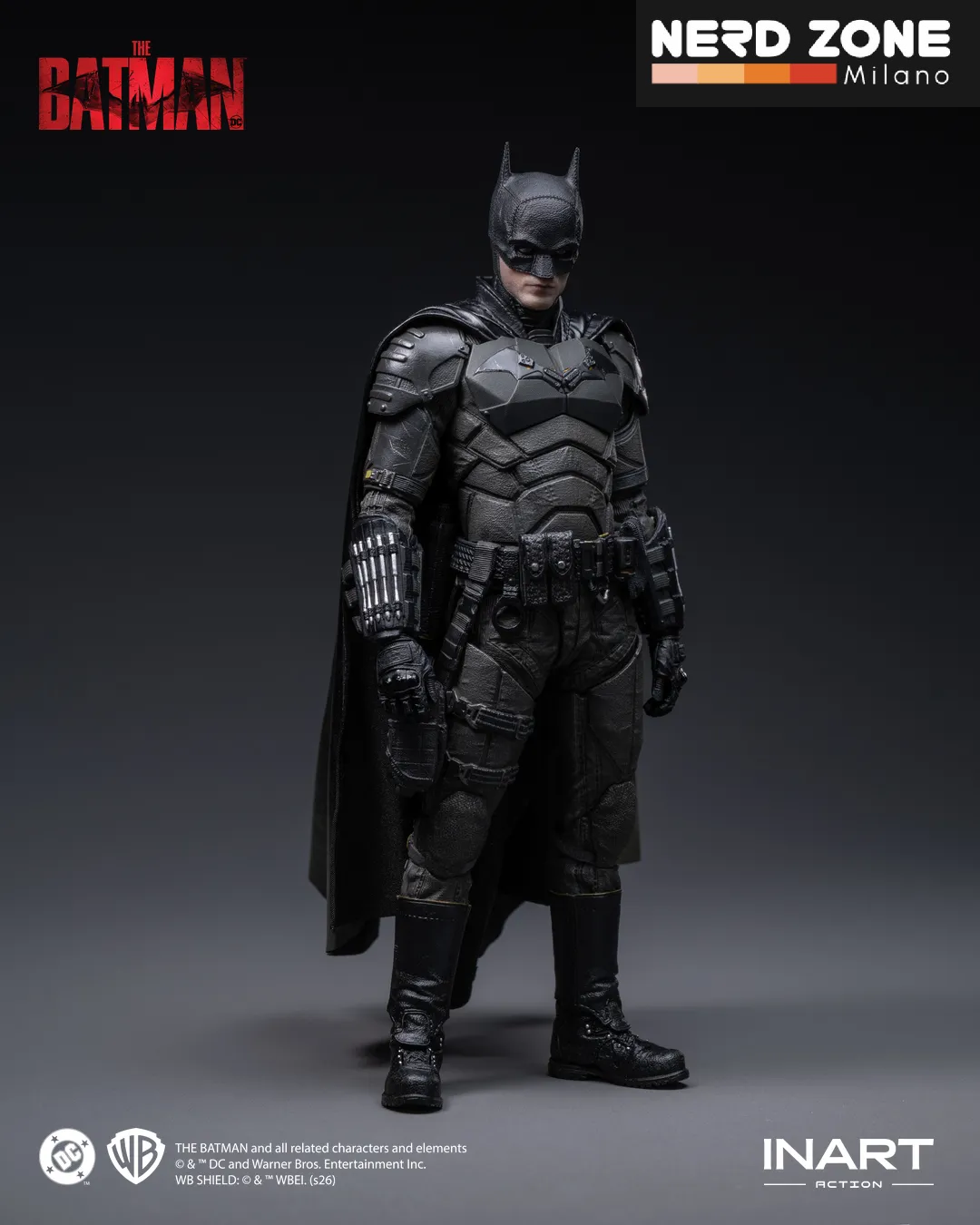PRE ORDINE - INART The Batman Batman 1/12 Action Figure