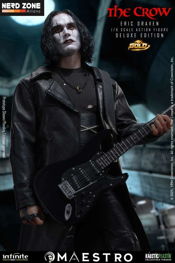 PRE ORDER - INFINITE STATUE - The Crow Eric Draven 1/6 Luxury Action Figure Deluxe Gold Edition