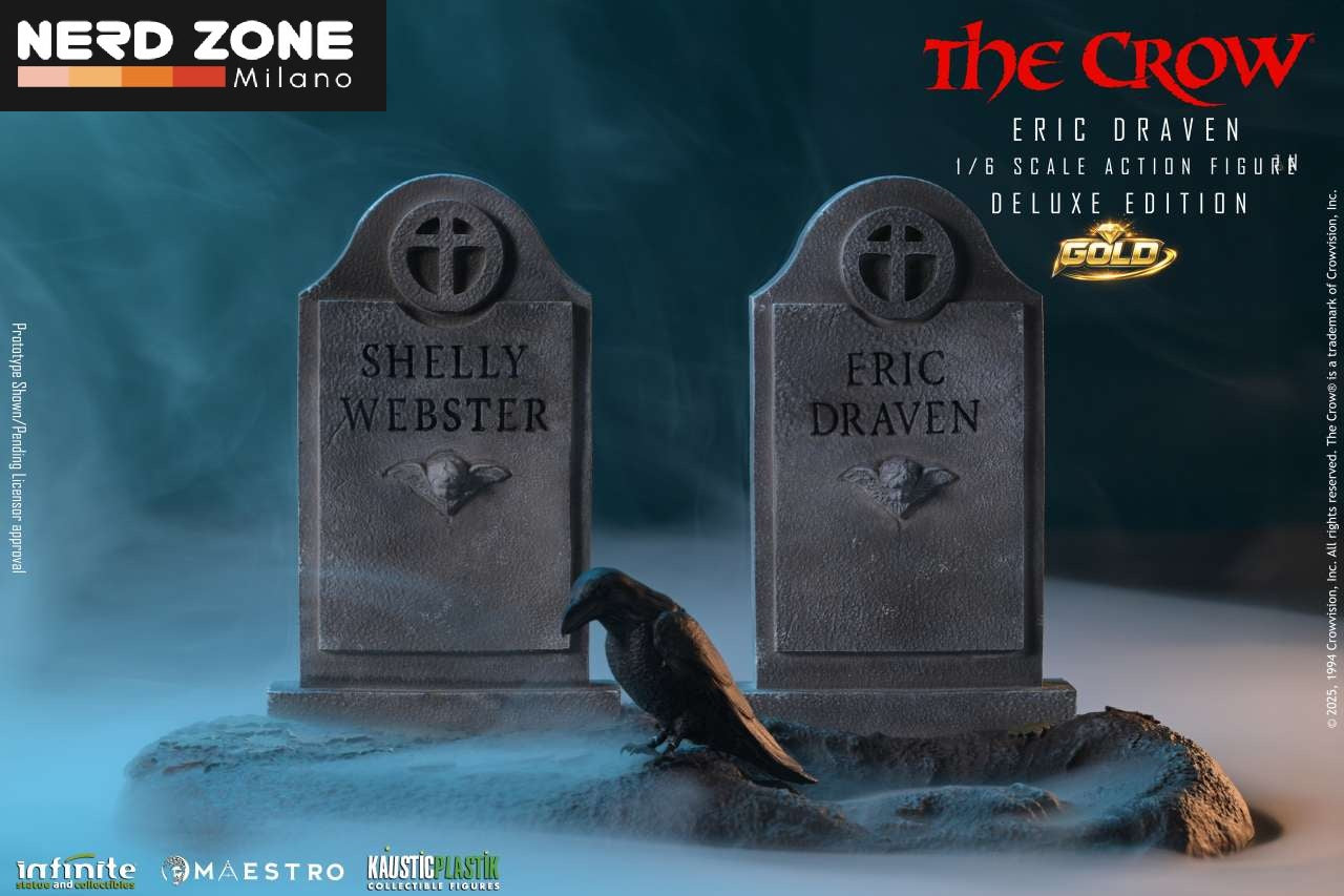PRE ORDER - INFINITE STATUE - The Crow Eric Draven 1/6 Luxury Action Figure Deluxe Gold Edition