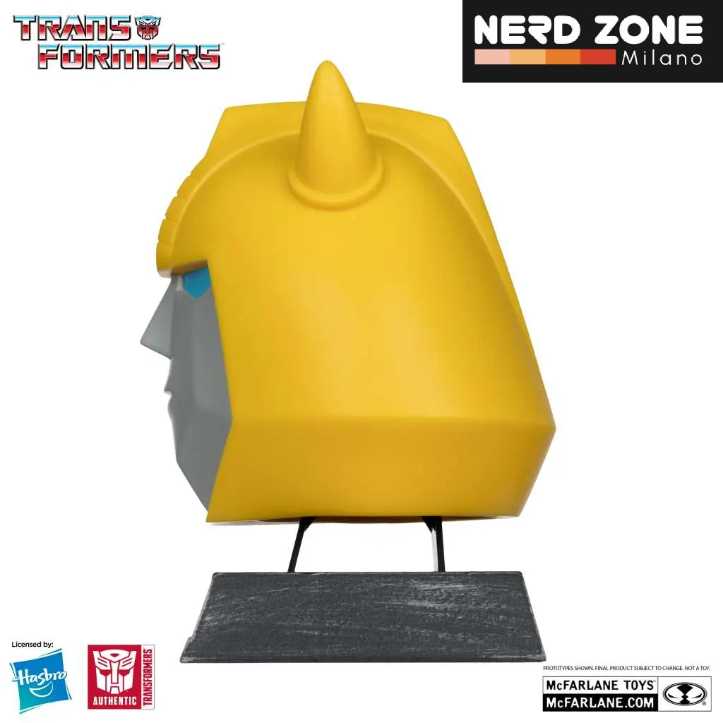 McFARLANE TOYS 2025 - Transformers 1:3 Head Replica Bumblebee