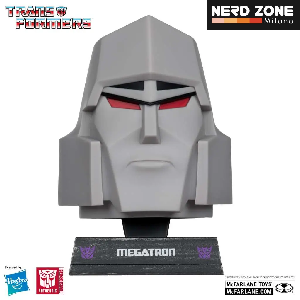 McFARLANE TOYS 2025 - Transformers 1:3 Head Replica Megatron