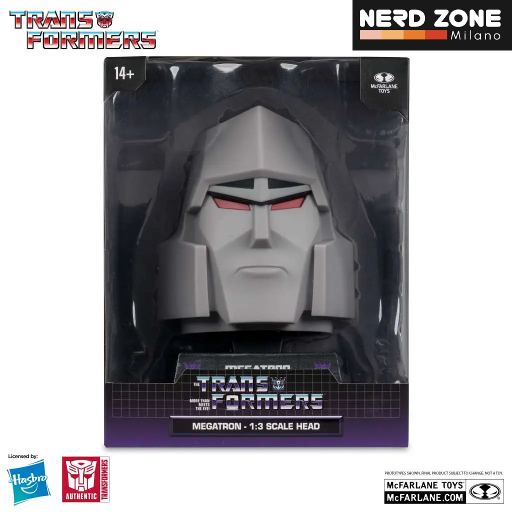 McFARLANE TOYS 2025 - Transformers 1:3 Head Replica Megatron