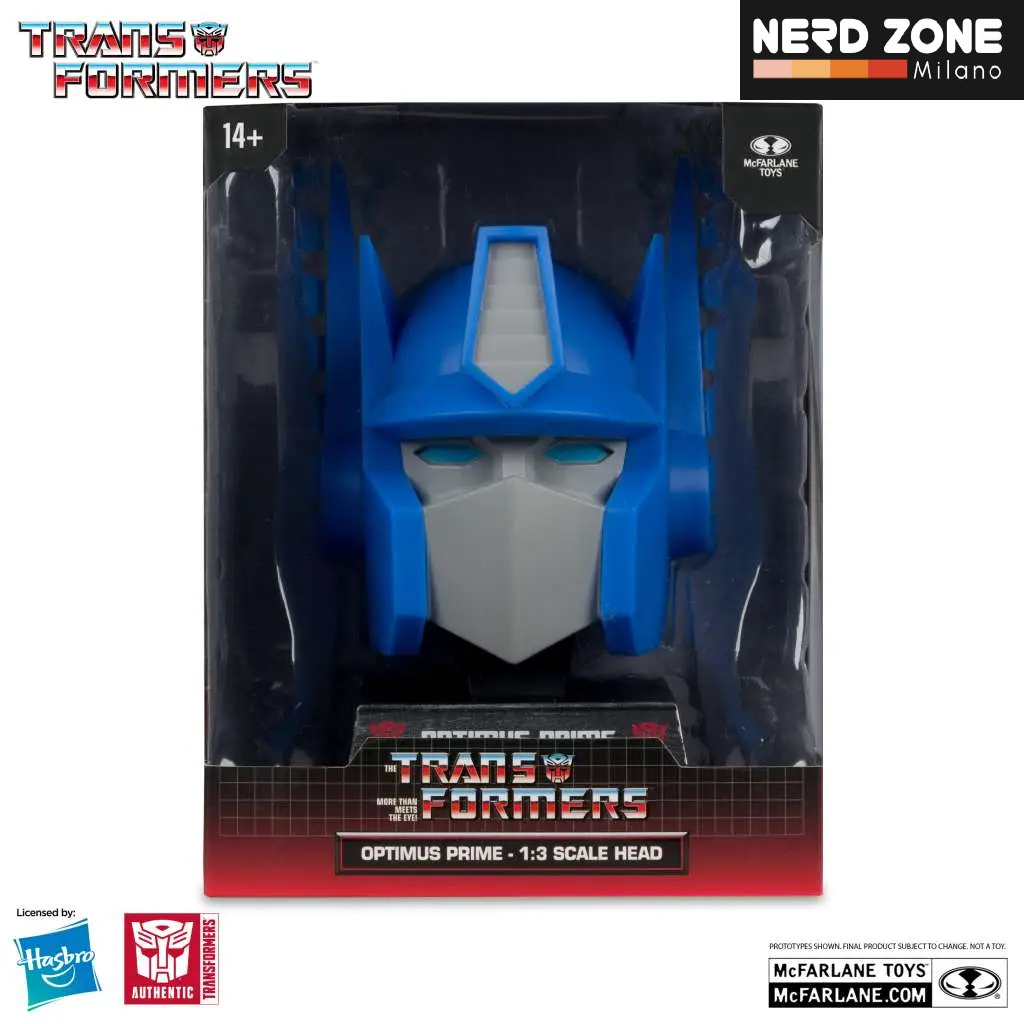 McFARLANE TOYS 2025 - Transformers 1:3 Head Replica Optimus