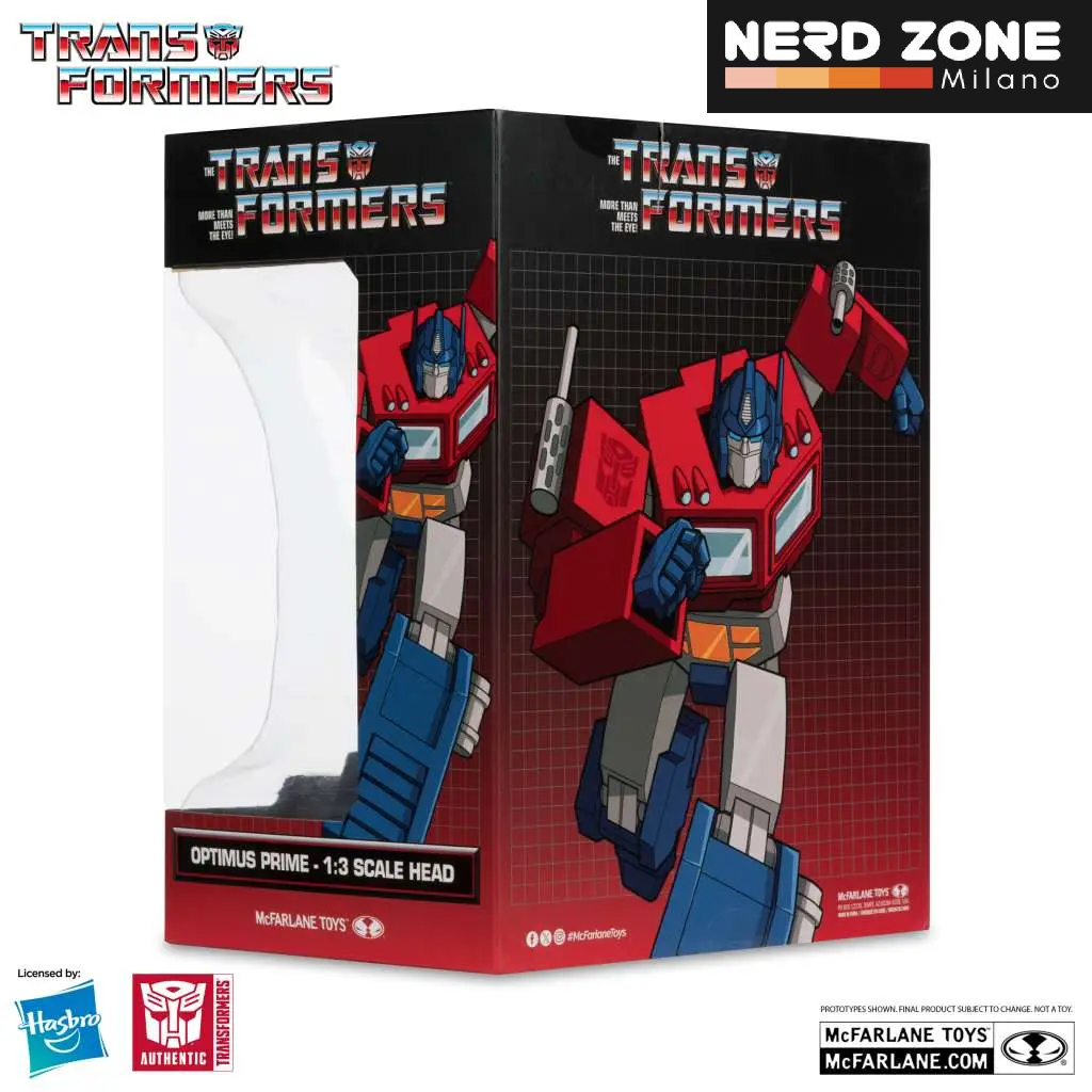 McFARLANE TOYS 2025 - Transformers 1:3 Head Replica Optimus
