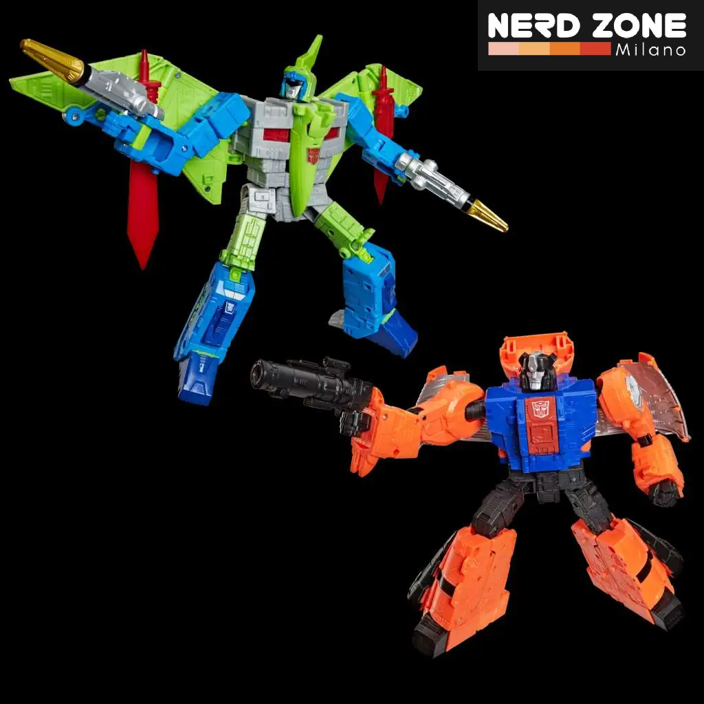 PRE ORDINE - HASBRO - Transformers Age Of The Prime - Dinobot Swoop G2 And Dinobot Sludge G2 Action Figures