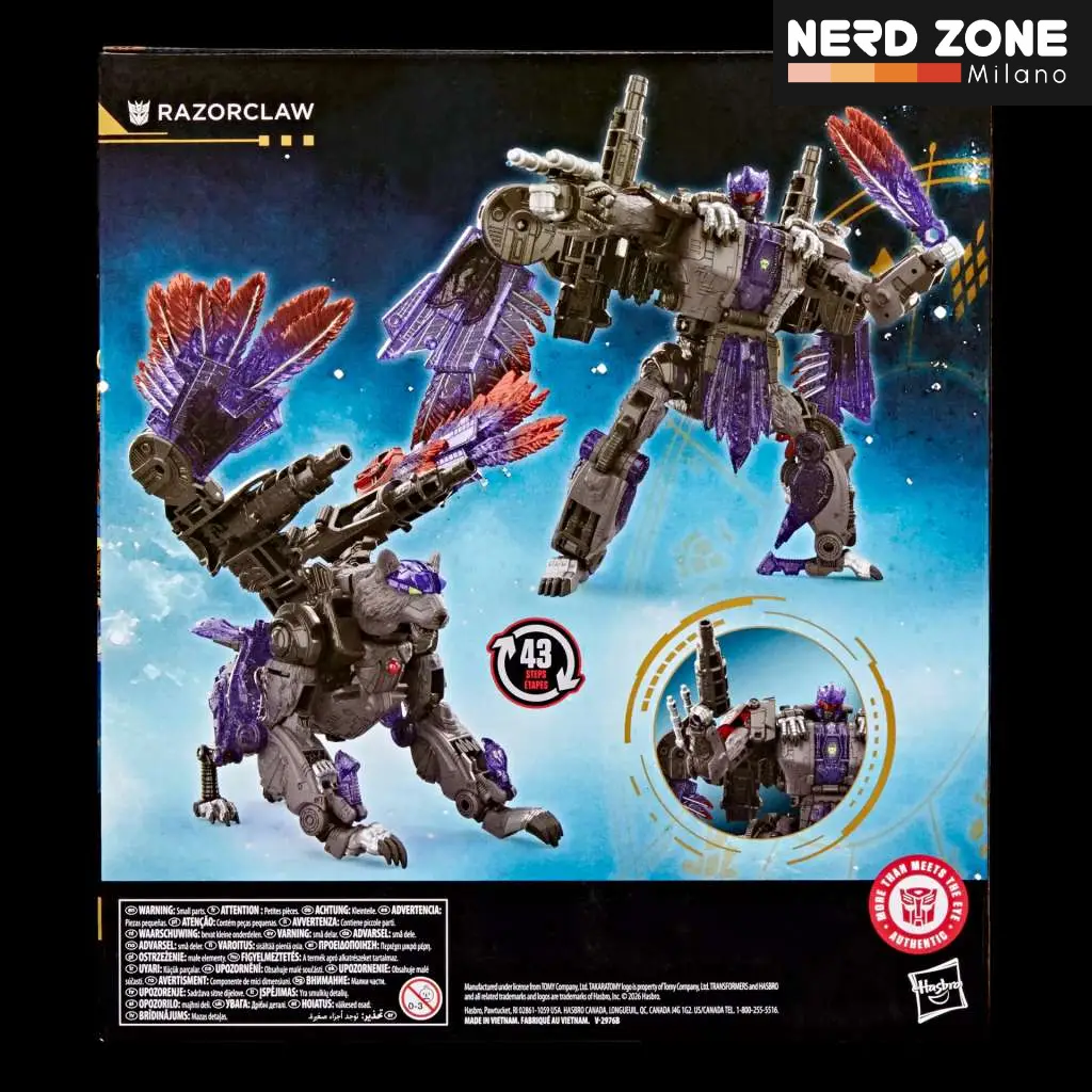 HASBRO - Transformers Age Of The Prime - Razorcalw Action Figure