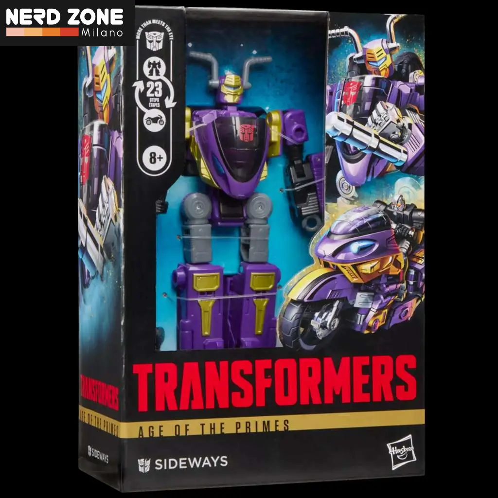 PRE ORDINE - HASBRO - Transformers Age Of The Prime - Sideways Action Figure