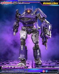 PRE ORDINE - YOLOPARK - Transformers Bumblebee Movie Amk Pro Shockwave Model Kit