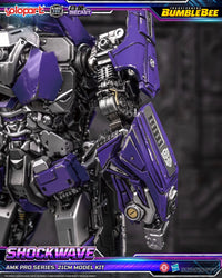 PRE ORDINE - YOLOPARK - Transformers Bumblebee Movie Amk Pro Shockwave Model Kit