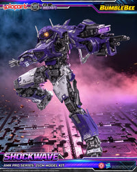 PRE ORDINE - YOLOPARK - Transformers Bumblebee Movie Amk Pro Shockwave Model Kit