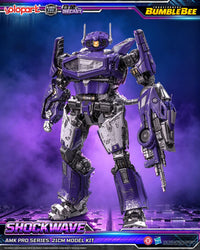 PRE ORDINE - YOLOPARK - Transformers Bumblebee Movie Amk Pro Shockwave Model Kit