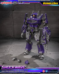 PRE ORDINE - YOLOPARK - Transformers Bumblebee Movie Amk Pro Shockwave Model Kit