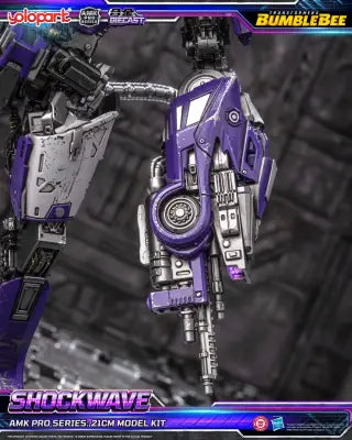 PRE ORDINE - YOLOPARK - Transformers Bumblebee Movie Amk Pro Shockwave Model Kit
