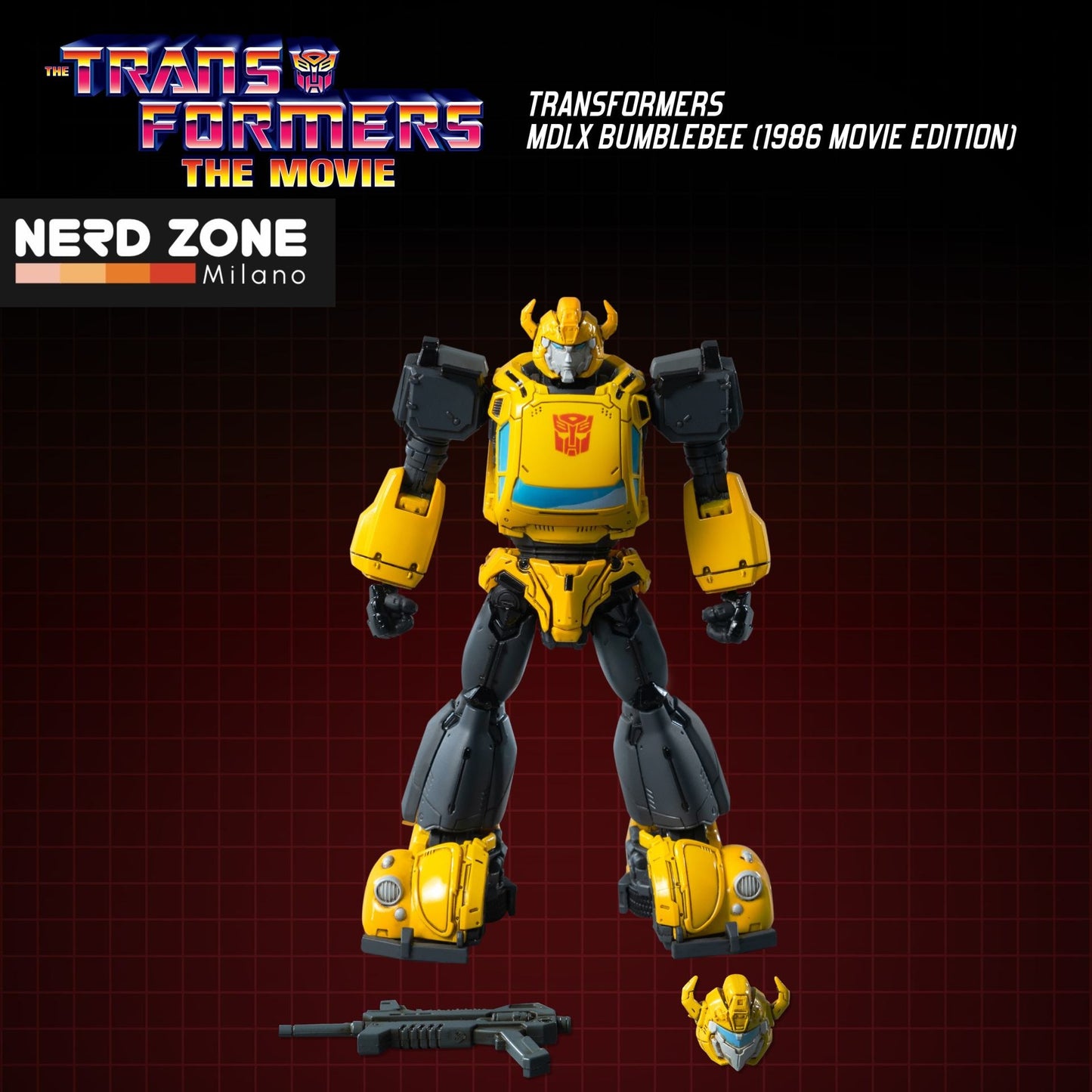PRE ORDINE - THREEZERO - Transformers Mdlx Bumblebee 1986 Movie Edition Action Figure