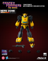 PRE ORDINE - THREEZERO - Transformers Mdlx Bumblebee 1986 Movie Edition Action Figure