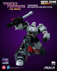 PRE ORDINE - THREEZERO - Transformers Mdlx Megatron 1986 Movie Edition Action Figure
