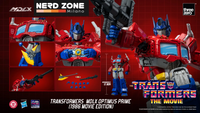 PRE ORDINE - THREEZERO - Transformers Mdlx Optimus Prime 1986 Movie Edition Action Figure