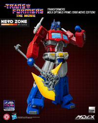 PRE ORDINE - THREEZERO - Transformers Mdlx Optimus Prime 1986 Movie Edition Action Figure