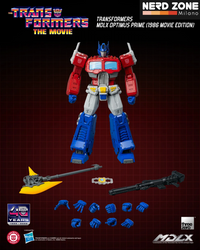 PRE ORDINE - THREEZERO - Transformers Mdlx Optimus Prime 1986 Movie Edition Action Figure