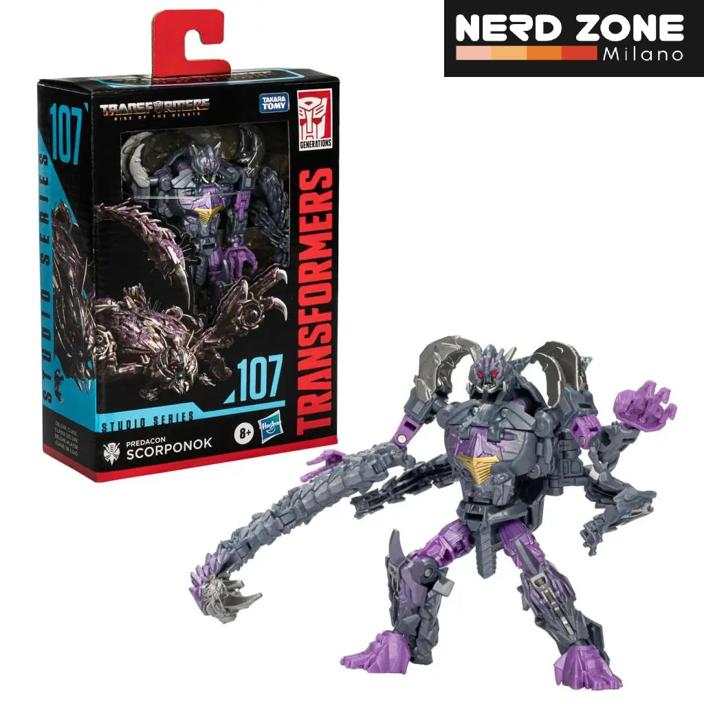 PRE ORDINE - HASBRO - Transformers Studio Series  Predacon Scorponok Af