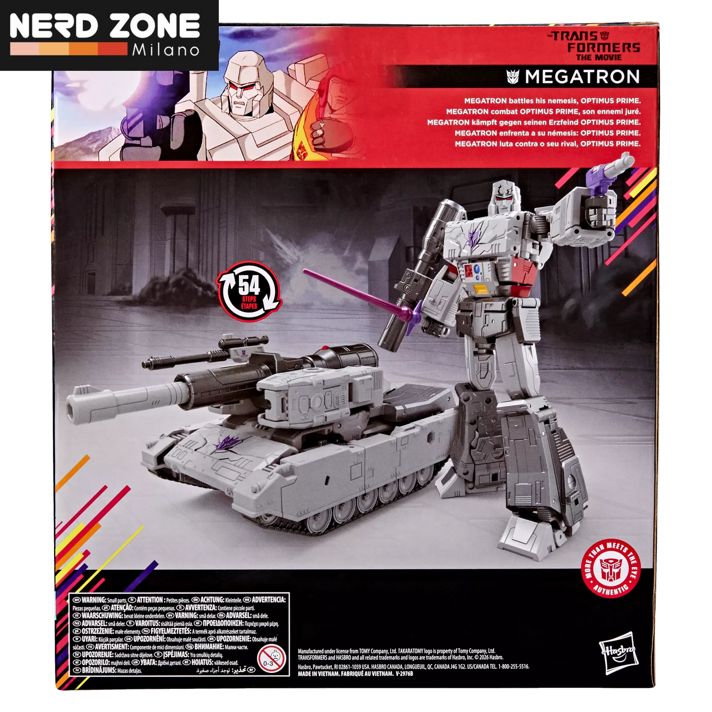 PRE ORDINE - HASBRO - Transformers Studio Series - Transformers The Movie Megatron Action Figure