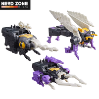 PRE ORDINE - HASBRO - Transformers The Movie Mtmte Insecticons Bombshell Shrapnel And Kickback Action Figures