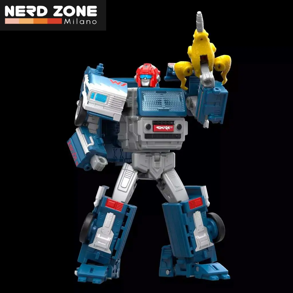 HASBRO - Transformers X Stranger Things Freakwency And 8-track Action Figure