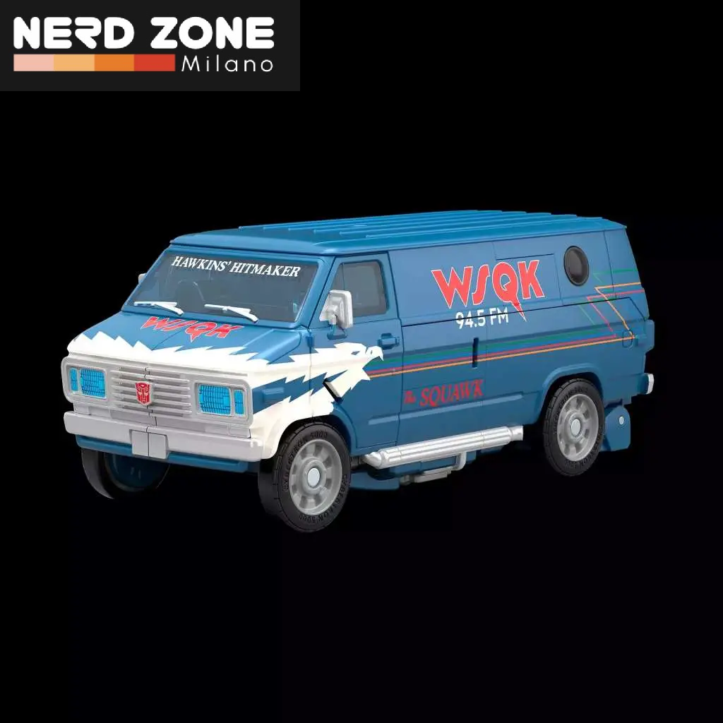 HASBRO - Transformers X Stranger Things Freakwency And 8-track Action Figure
