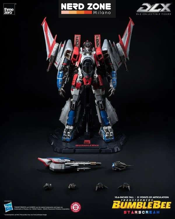 THREEZERO - Transformers Bumblebee Dlx Starscream Action Figure