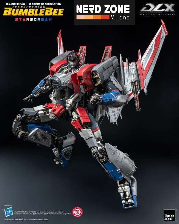 THREEZERO - Transformers Bumblebee Dlx Starscream Action Figure