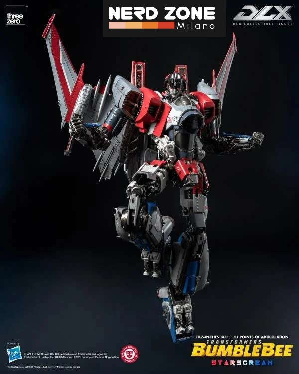 THREEZERO - Transformers Bumblebee Dlx Starscream Action Figure