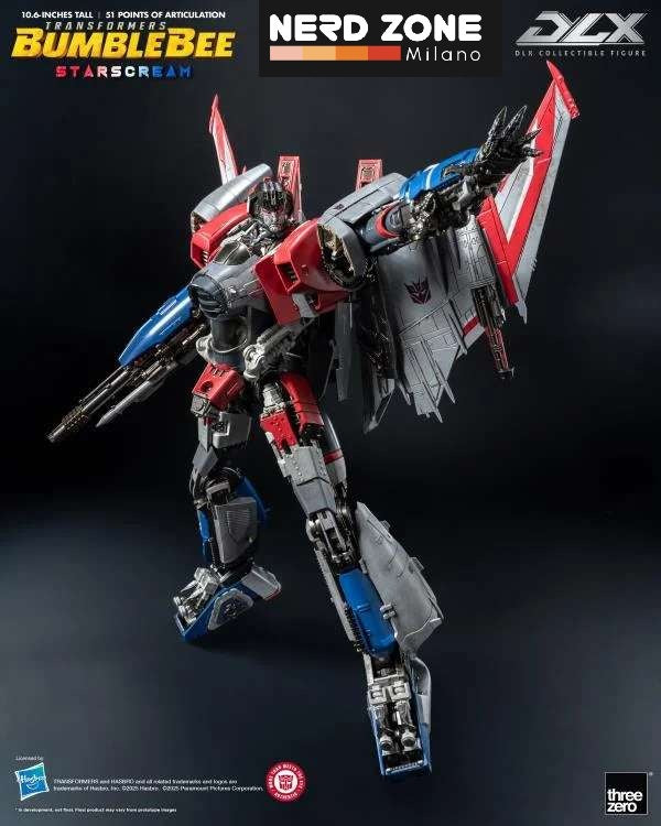 THREEZERO - Transformers Bumblebee Dlx Starscream Action Figure