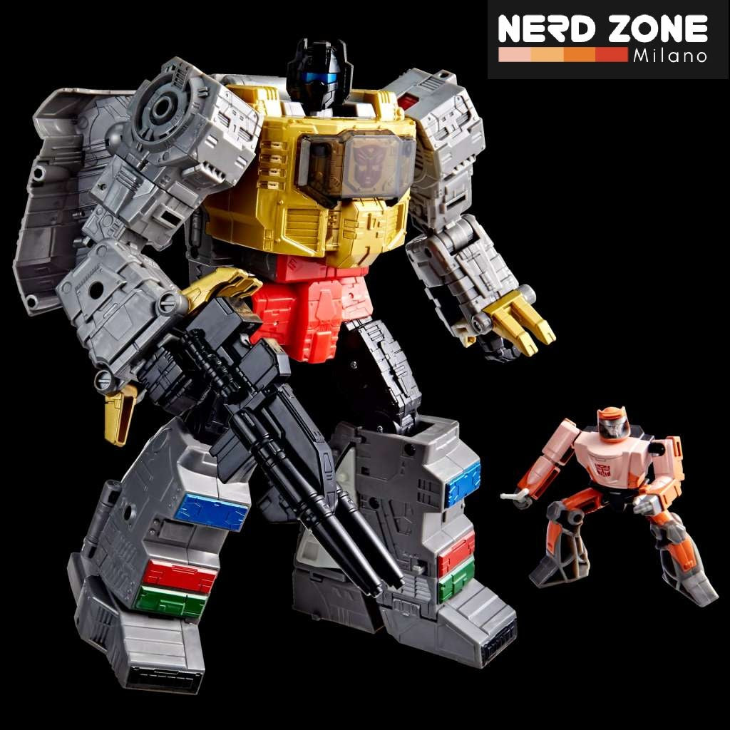 HASBRO - Transformers Studio Series - Transformers The Movie Grimlock And Wheelie Action Figure
