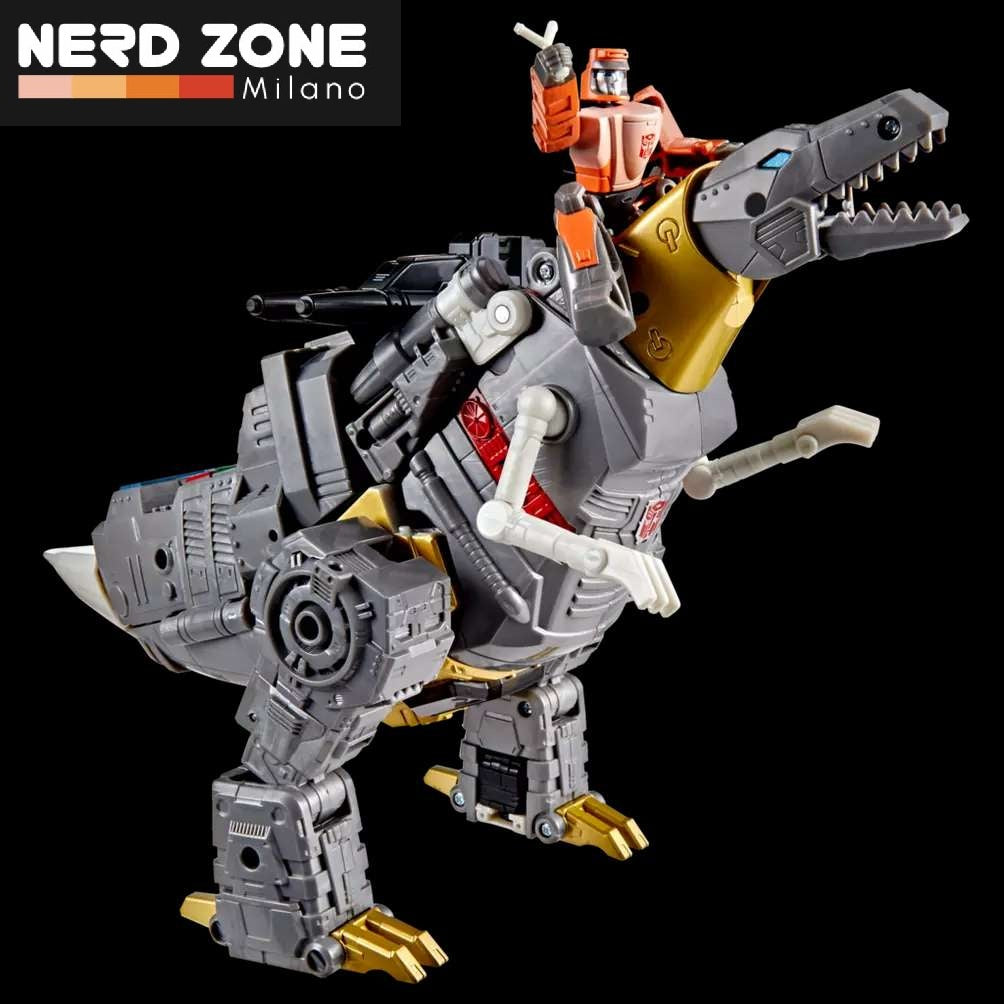 HASBRO - Transformers Studio Series - Transformers The Movie Grimlock And Wheelie Action Figure