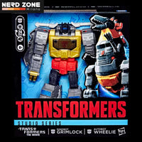 HASBRO - Transformers Studio Series - Transformers The Movie Grimlock And Wheelie Action Figure